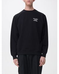 Drole de Monsieur - Cotton Crewneck Sweatshirt With Logo - Lyst
