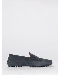 Tod's - Suede Loafers - Lyst