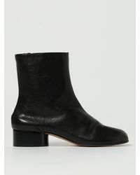 Maison Margiela - Tabi Nappa Ankle Boots - Lyst
