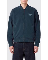 Carhartt - Cotton Bomber Jacket With Embroidered Logo And Zip Closure - Lyst