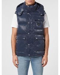 Philipp Plein - Padded Gilet - Lyst