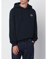 A.P.C. - Relaxed Fit Hoodie - Lyst