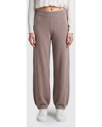 Fabiana Filippi - Straight-Leg Wool, Silk, And Cashmere Knit Trousers - Lyst