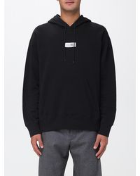 MM6 by Maison Margiela - Cotton Hoodie With Logo - Lyst