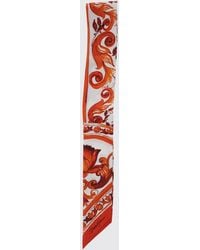 Dolce & Gabbana - Dolce &Amp Gabbana All-Over Majolica Print Pure Silk Foulard - Lyst