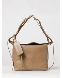 Furla - Ginevra Smooth Leather Shoulder Bag With Logo Charm - Lyst