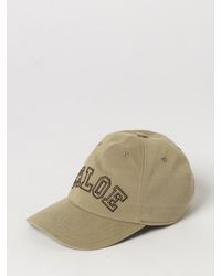 Chloé - Chlo&Eacute Gorra De Béisbol De Sarga De Algodón Con Logo Bordado - Lyst