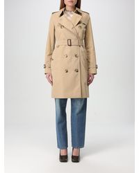 Burberry - Double-Breasted Cotton Trench Coat - Lyst