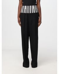 Fendi - Pantalones Negros, Mujer, Talla - Lyst