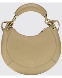 Chloé - Chlo&Eacute Banana Smooth Calfskin Handbag With Rigid Handle - Lyst
