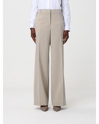 PT Torino - Wide Leg Stretch Virgin Wool Trousers - Lyst