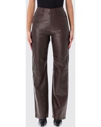 ROTATE BIRGER CHRISTENSEN - High-Waisted Wide-Leg Trousers - Lyst
