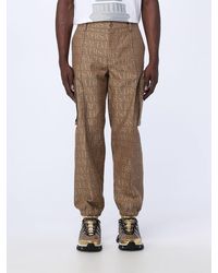 Versace - Cargo Pants In Cotton Blend - Lyst