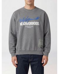 Yohji Yamamoto - Neighborhood X Printed Cotton Sweatshirt - Lyst