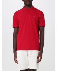 Sun 68 - Cotton Polo Shirt - Lyst