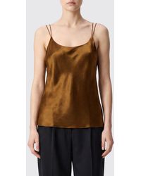 Alysi - Basic Satin Top - Lyst