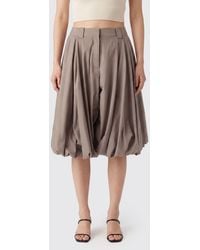 Balenciaga - Cotton Balloon Bermuda Shorts - Lyst