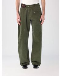 JW Anderson - Twisted Workwear Wide-Leg Denim Jeans - Lyst