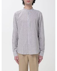 Manuel Ritz - Linen And Cotton Casual Shirt - Lyst