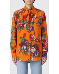 Moschino - Floral Viscose Blouse - Lyst