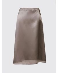 Fabiana Filippi - Silk Blend Midi Skirt - Lyst
