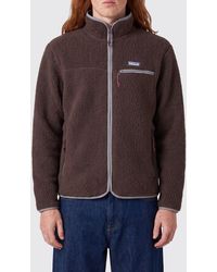 Patagonia - Ms Retro Fleece Jacket With High Collar And Embroidered Logo - Lyst