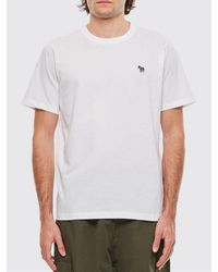 Paul Smith - Crew Neck Cotton T-Shirt - Lyst