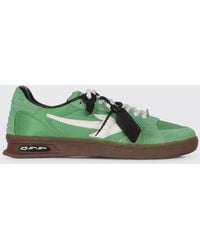 Off-White c/o Virgil Abloh - Suede And Nylon End Of Play Sneakers - Lyst