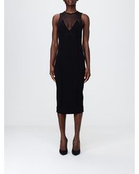 Elisabetta Franchi - Viscose And Cotton Dress - Lyst