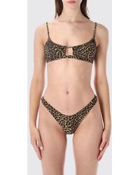 MATINEÉ - Animal Print Bikini Top With U-Neckline - Lyst