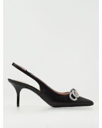 Love Moschino - Slingbacks In Nappa With Application - Lyst