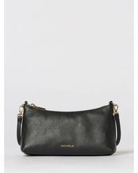 Coccinelle - Aura Hammered Leather Bag - Lyst