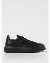 Hogan - H-Stripes Leather Sneakers - Lyst