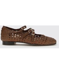 CAREL PARIS - Woven Leather Ballerinas - Lyst