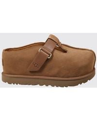 UGG - Goldenstar Hi Wildleder-Sabots - Lyst