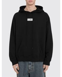 MM6 by Maison Margiela - Cotton Hoodie With Logo - Lyst