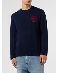 Philipp Plein - Pp Cashmere Crew Neck Sweater - Lyst