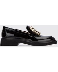 Roger Vivier - Viv' Rangers Patent Leather Loafers With Jewelled Buckle - Lyst