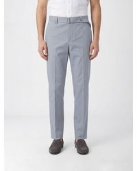 Lardini - Cotton And Silk Chino Trousers - Lyst