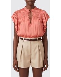 Ulla Johnson - Pleated Satin Blouse - Lyst