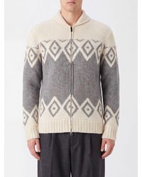Kangra - Wool And Cashmere-Blend Cardigan With Shawl Collar - Lyst