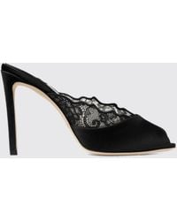 Jimmy Choo - Brigitte Lace Mules - Lyst