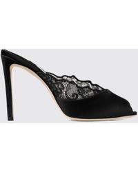 Jimmy Choo - Brigitte Lace Mules - Lyst