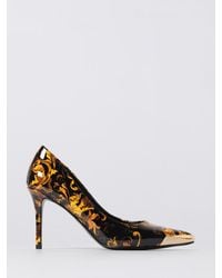 Versace - Pumps Con Stampa Barocca - Lyst