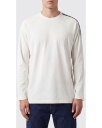Y-3 - Long-Sleeved Cotton T-Shirt With Relaxed Fit And Crew Neck - Lyst