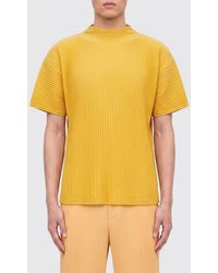 Homme Plissé Issey Miyake - Pleated Polyester T-Shirt - Lyst