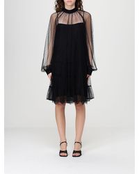 Twinset - Point D'Esprit Tulle Dress - Lyst