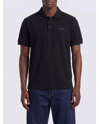 KENZO - Cotton Polo Shirt With Contrasting Embroidered Logo - Lyst