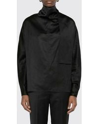 TOTEME - Satin Blouse - Lyst
