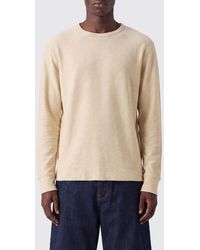 sunflower - Long-Sleeved Cotton T-Shirt With Crew Neck - Lyst